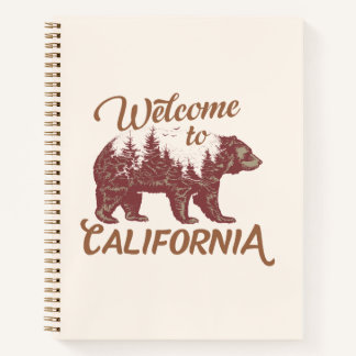 Welcome to California Bear Notebook