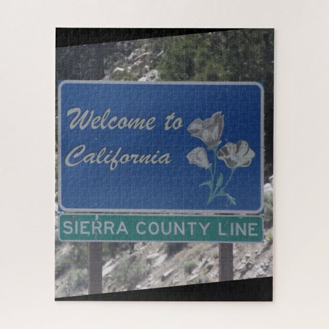 Welcome to California Jigsaw Puzzle (Vertical)