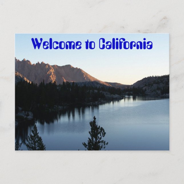 Welcome to California Postcard (Front)