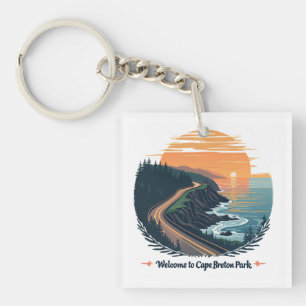 Welcome to Cape Breton Highlands National Park Key Ring