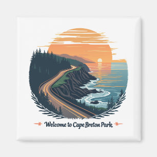 Welcome to Cape Breton Highlands National Park Magnet
