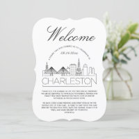 Welcome to Charleston | Guests Details Invitation