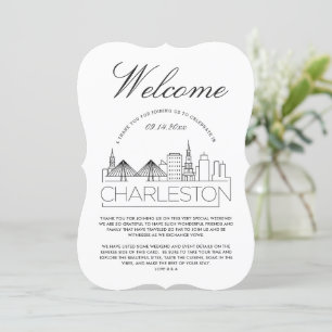 Welcome to Charleston   Guests Details Invitation