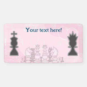 Welcome to Chess Party Banner