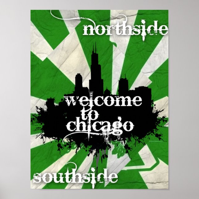 Welcome to Chicago Poster (Front)
