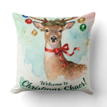 Welcome to Christmas Chaos - Cute reindeer