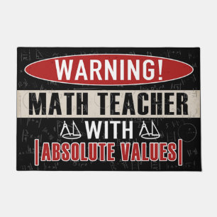 Welcome To Classroom Door Mat, Funny Teacher Gifts Doormat