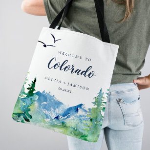 Welcome to Colorado Wedding Welcome Tote Bag