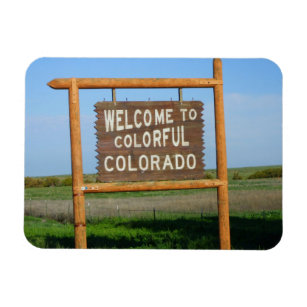 Welcome to Colourful Colorado Square Magnet. Magnet