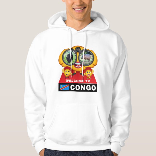 Welcome to Congo Hoodie (Front)