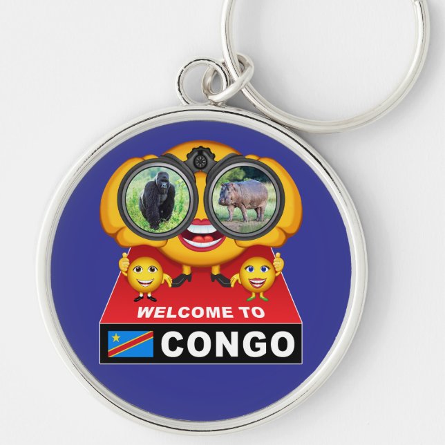 Welcome to Congo Key Ring (Front)