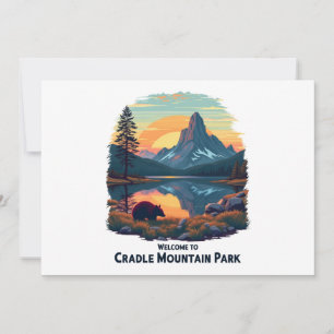 Welcome to Cradle Mountain National Australian Invitation