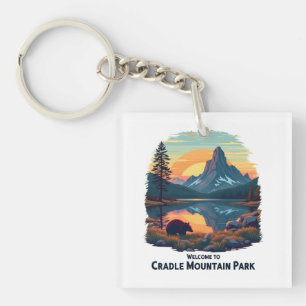 Welcome to Cradle Mountain National Australian Key Ring