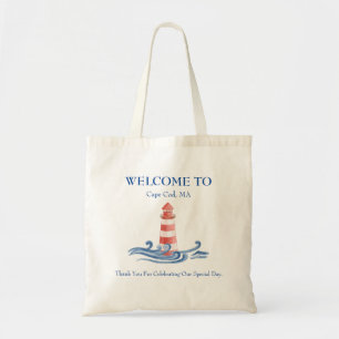 “Welcome To” Destination Wedding Tote Bag