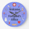 Welcome To Doctor's Office Customisable Clock