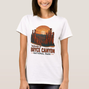 Welcome to Embroidery Bryce Canyon National USA T-Shirt