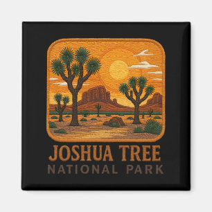 Welcome to Embroidery Joshua Tree National USA Magnet
