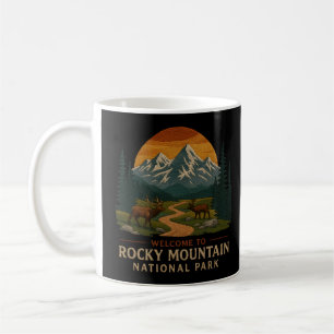 Welcome to Embroidery Rocky Mountain National USA Coffee Mug