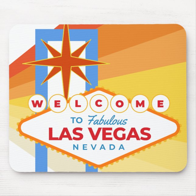 Welcome to fabulous Las Vegas 2 Mouse Pad (Front)
