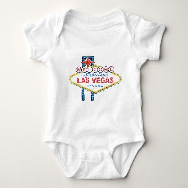 Welcome to Fabulous Las Vegas Baby Bodysuit (Front)