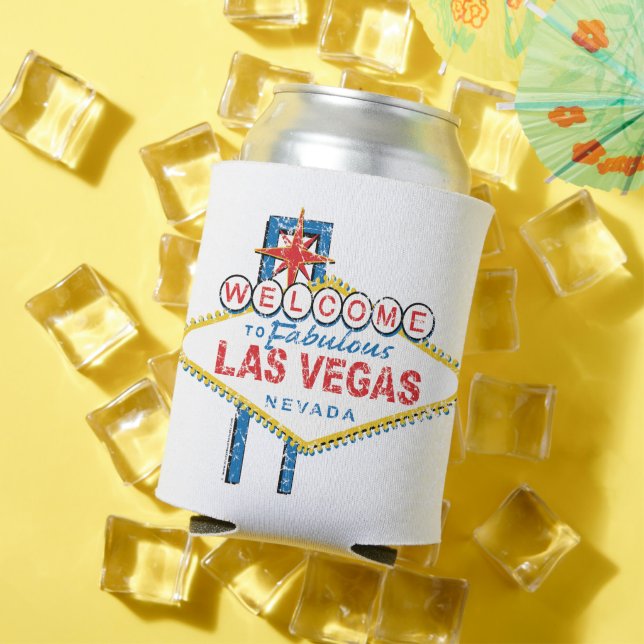 Welcome to Fabulous Las Vegas Can Cooler (In Situ Summer)