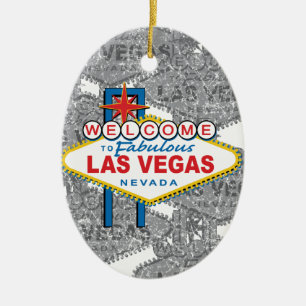 Welcome to Fabulous Las Vegas Ceramic Ornament