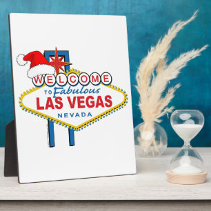 Welcome to Fabulous Las Vegas Christmas Plaque