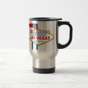 Welcome to Fabulous Las Vegas Christmas Travel Mug
