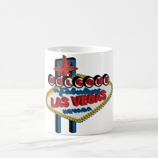 Welcome to Fabulous Las Vegas Coffee Mug (Center)