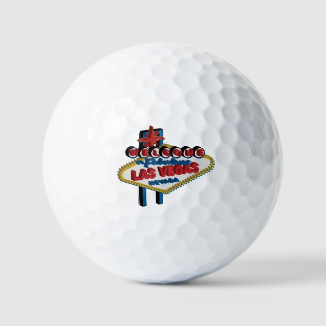 Welcome to Fabulous Las Vegas Golf Balls (Front)
