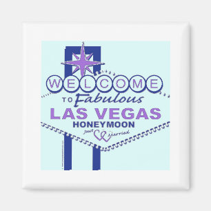 Welcome to Fabulous Las Vegas Honeymoon Magnet