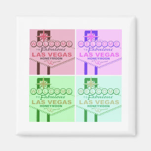 Welcome to Fabulous Las Vegas Honeymoon Magnet