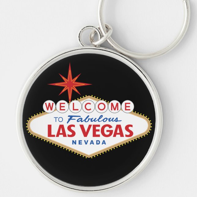 Welcome to Fabulous Las Vegas, Nevada Key Ring (Front)