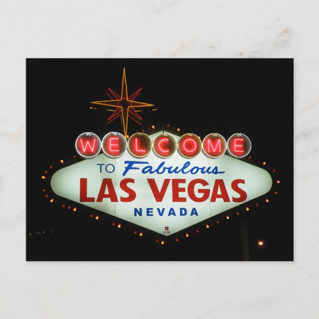Welcome to Fabulous Las Vegas - Nevada Postcard (Front)