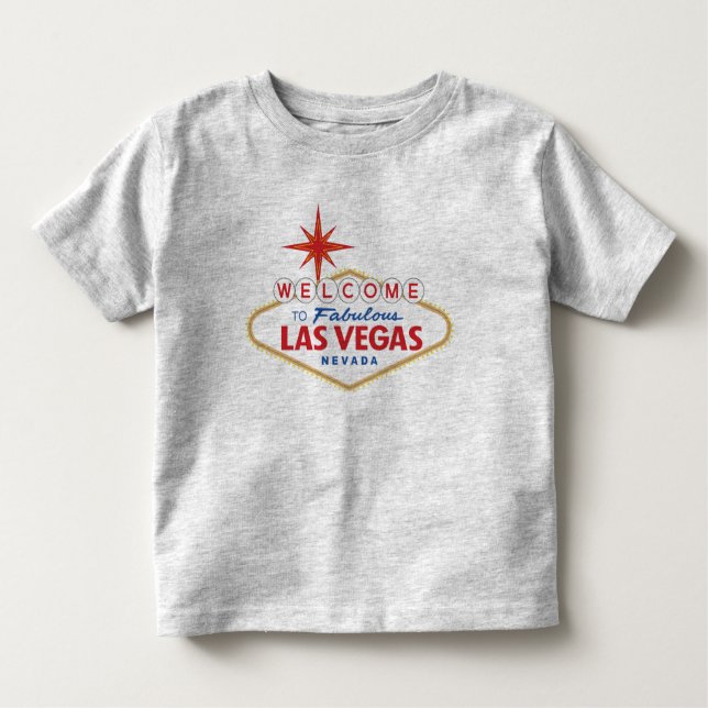 Welcome to Fabulous Las Vegas, Nevada Toddler T-Shirt (Front)