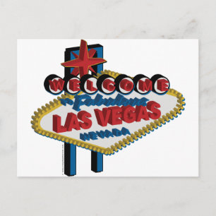 Welcome to Fabulous Las Vegas Postcard