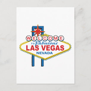 Welcome to Fabulous Las Vegas Postcard