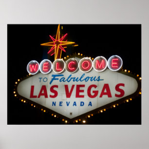 Welcome to Fabulous Las Vegas Poster Print