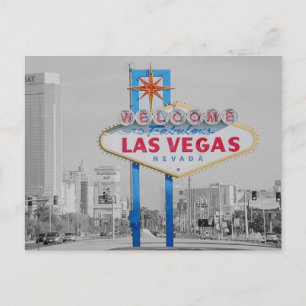 Welcome to Fabulous Las Vegas Sign Postcard