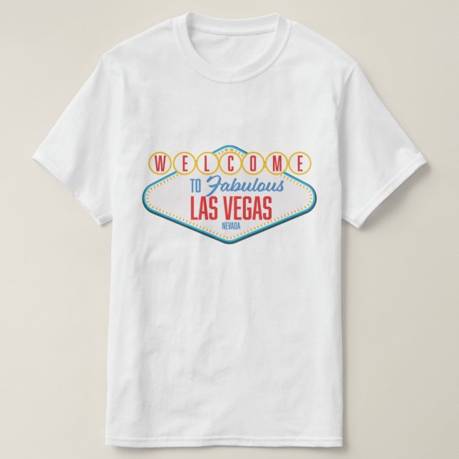 Welcome to Fabulous las vegas T-Shirt (Design Front)