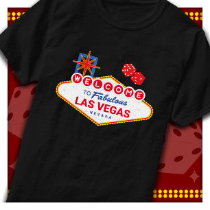 Welcome To Fabulous Las Vegas Trip Las Vegas Sign T-Shirt