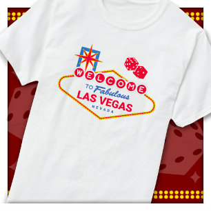 Welcome To Fabulous Las Vegas Trip Las Vegas Sign T-Shirt