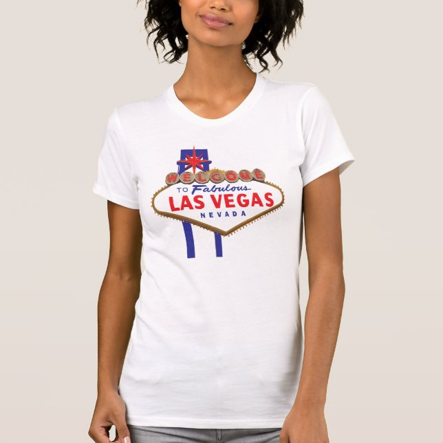 Welcome to Fabulous Las Vegas Vector Graphic Tee (Front)