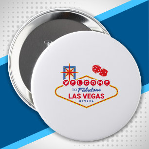 Welcome To Fabulous Las Vegas - Vegas Trip 10 Cm Round Badge