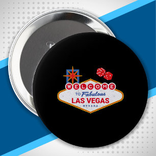 Welcome To Fabulous Las Vegas - Vegas Trip 10 Cm Round Badge