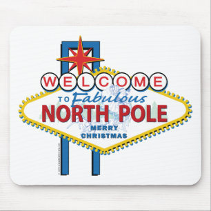Welcome to Fabulous North Pole Mouse Pad