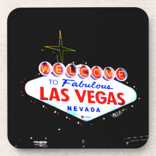 Welcome to Fabuous Las Vegas Nevada Sin City Coaster