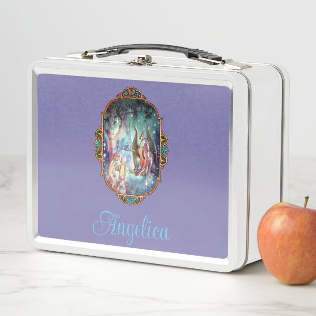 Welcome to Fairyland Personalised Metal Lunch Box (In Situ)
