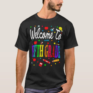 Welcome To Fifth Grade Back To School T-Shirt