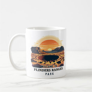 Welcome to Flinders Ranges National Australian Coffee Mug